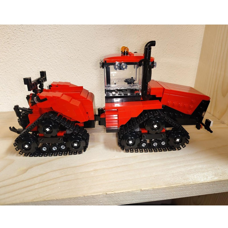 Urban Farming Is - MOC-260750 都市農場農業用トラクター ビルディングブロックモデル、793パーツ、MOC 男の子子供の誕生日おもちゃギフト