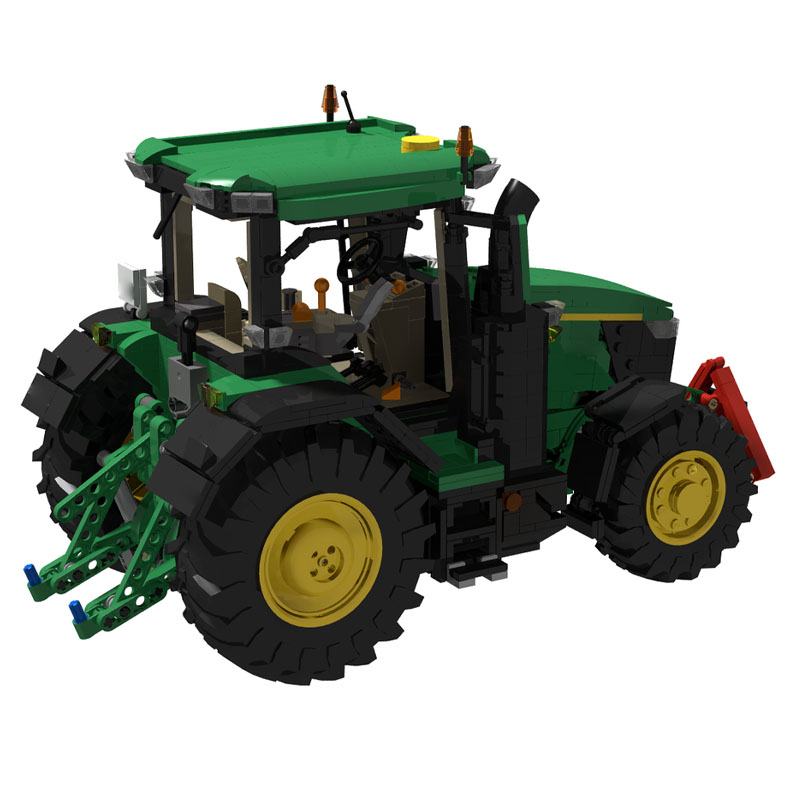 Urban Farming Is - MOC-231420 アーバンファーム農業トラクター ビルディングブロックモデル 1984 ピース MOC
