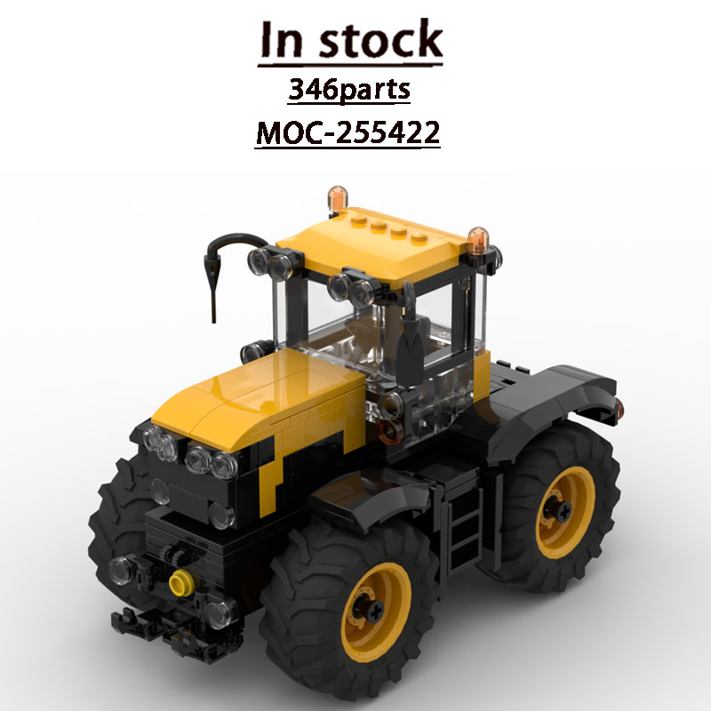 Urban Farming Is - MOC-255422 都市農場農業トラクター ビルディングブロックモデル 346 パーツ MOC