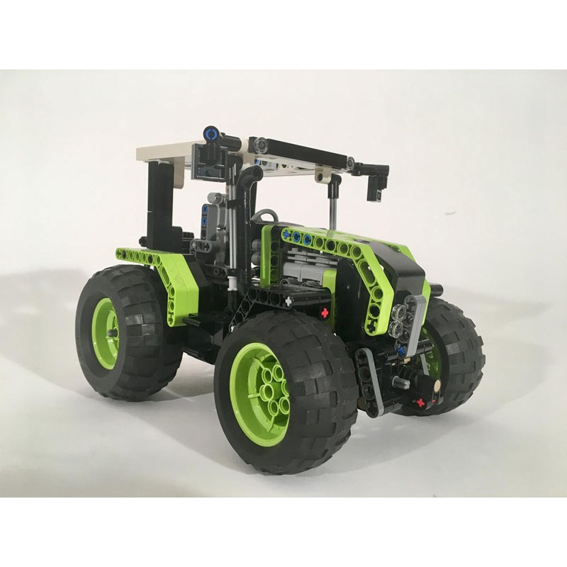 Urban Farming Is - MOC-97333 都市農場農業トラクター ビルディングブロックモデル 660 パーツ MOC