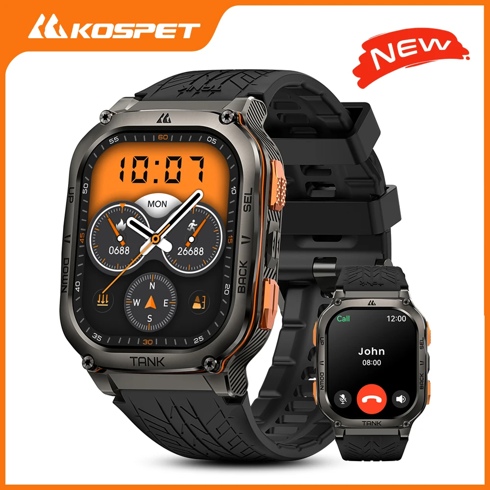 Do Oxygen Meter - 2025 KOSPET TANK M3 Ultra GPSスマートウォッチ