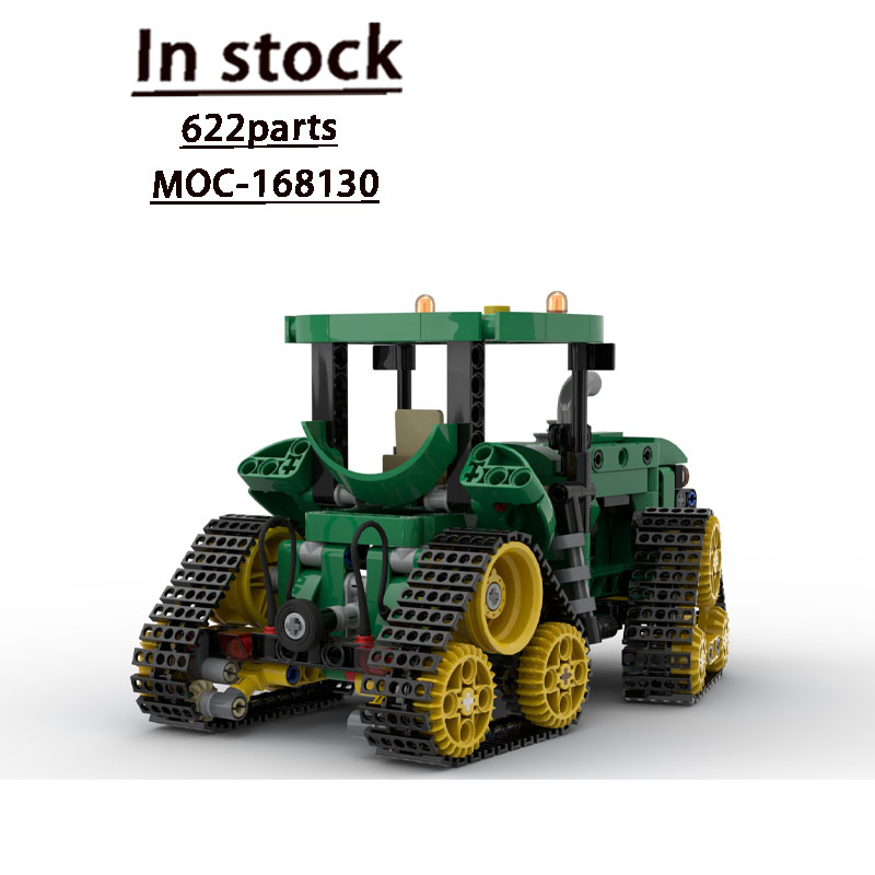 Urban Farming Is - MOC-168130 新しい都市農場農業トラクタービルディングブロックモデル 622 パーツクリエイティブボーイズ子供の誕生日おもちゃギフト