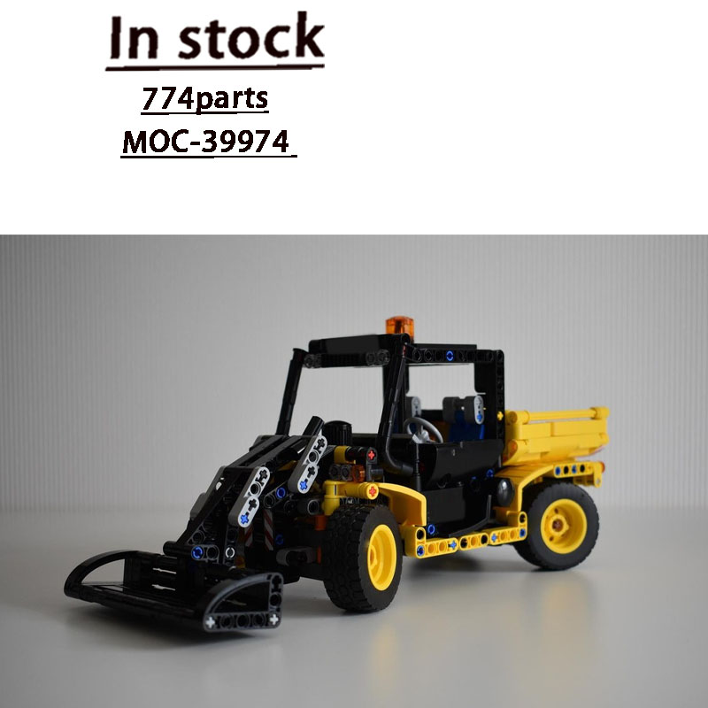 Urban Farming Is - MOC-39974 アーバンファーム農業トラクタートレーラービルディングブロックモデル 774 パーツクリエイティブボーイズ子供の誕生日おもちゃギフト