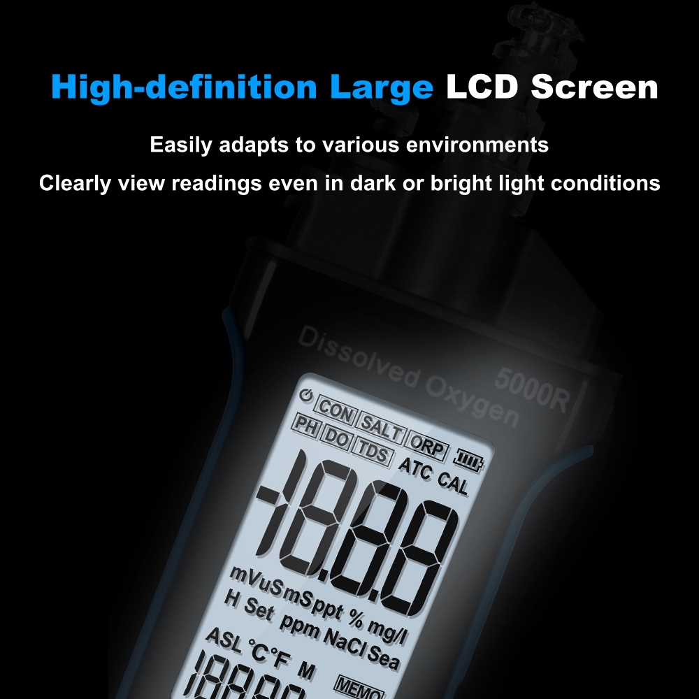溶存酸素計 0.1mg/L 0-20mg/L ±3%FS 9 - Do Oxygen Meter のレビューと価格