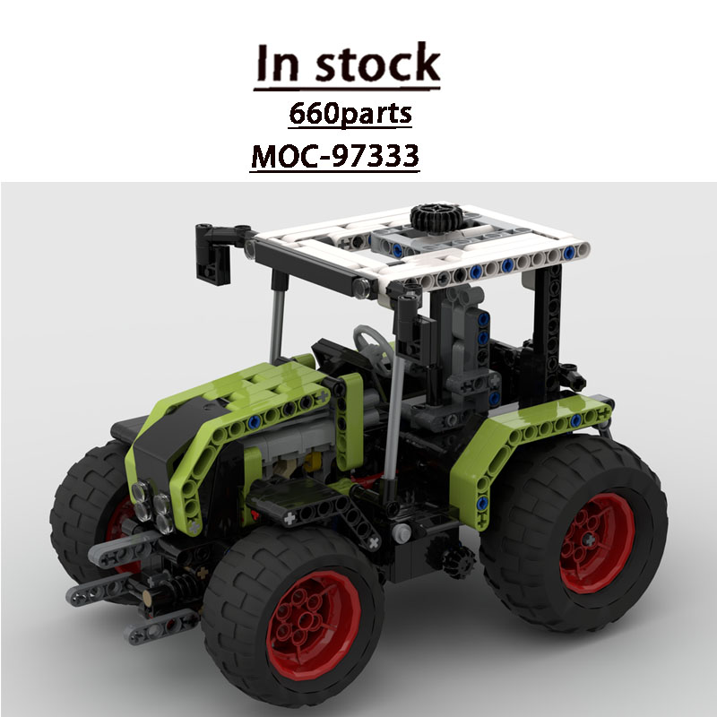 MOC-97333 都市農場農業トラクター ビルディングブロ - Urban Farming Is のレビューと価格