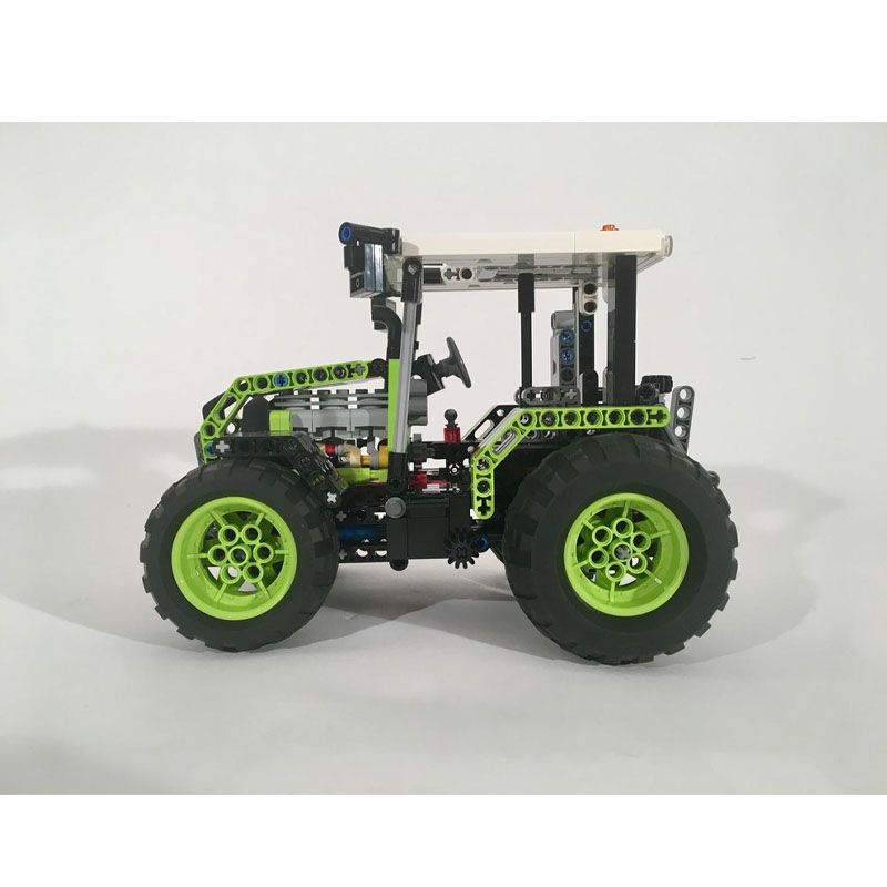MOC-97333 都市農場農業トラクター ビルディングブロ - Urban Farming Is のレビューと価格