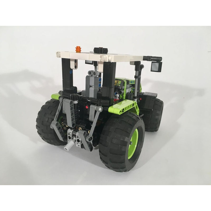 MOC-97333 都市農場農業トラクター ビルディングブロ - Urban Farming Is のレビューと価格