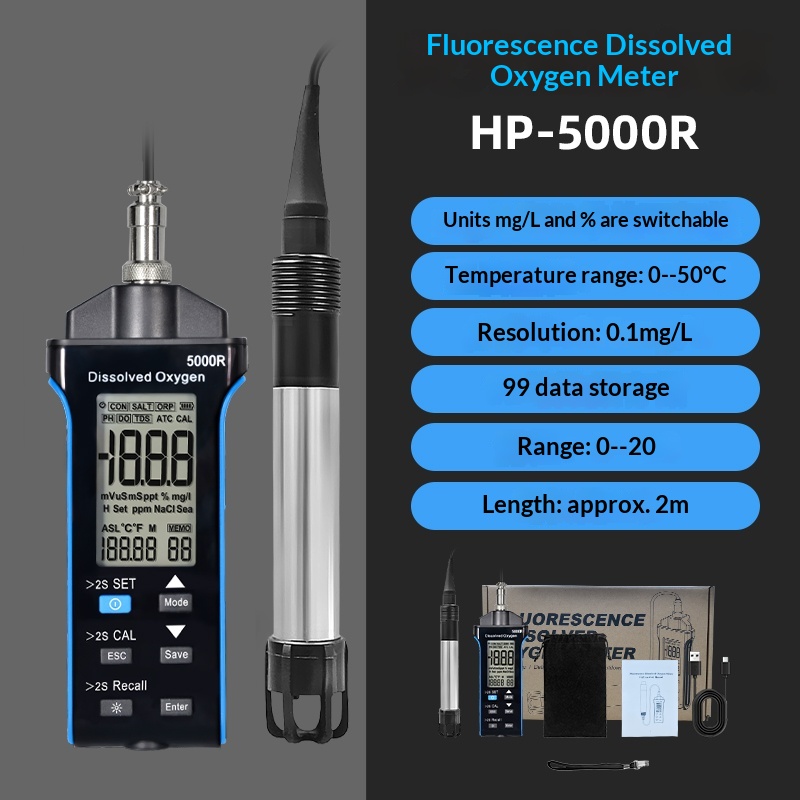 HoldPeak 蛍光溶存酸素計 DO テスター ATC 塩 - Do Oxygen Meter のレビューと価格