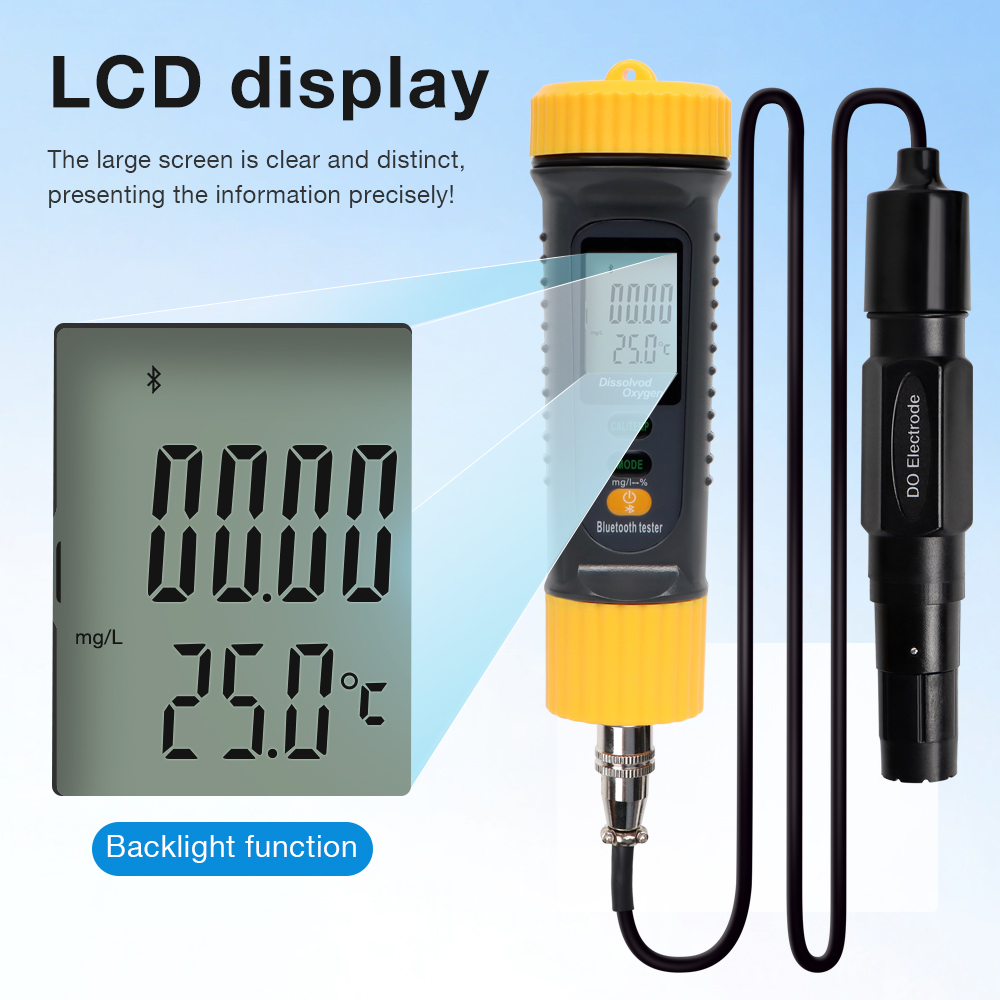 デジタル溶存酸素計スマート Bluetooth DO テスタ - Do Oxygen Meter のレビューと価格