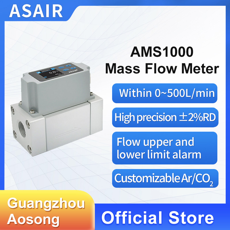 Asair-高精度熱伝導流量計、酸素圧縮空気流量計、ams1 - Do Oxygen Meter のレビューと価格