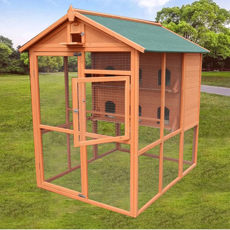 新しいデザインの大型防水木製屋外鳩・家禽飼育ケージ、ペットハ - Urban Farming Urban Gardening のレビューと価格
